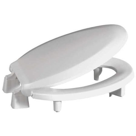 Toilet Seat With Cover, Check Hinge, Elongated, White MPN:3L800STS-001