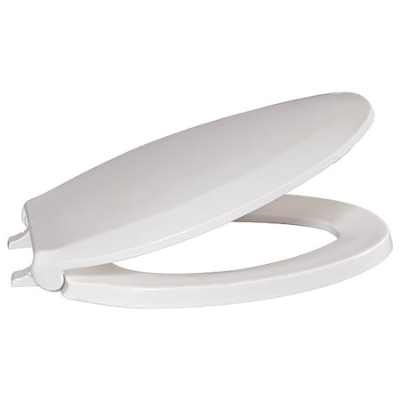 Toilet Seat With Cover, Toilet Seat, Elongated, White MPN:800STS-001