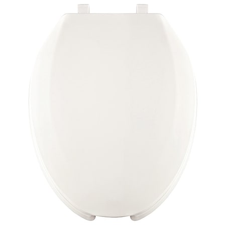 Toilet Seat With Cover, Concealed, Elongated, White MPN:820STS-001