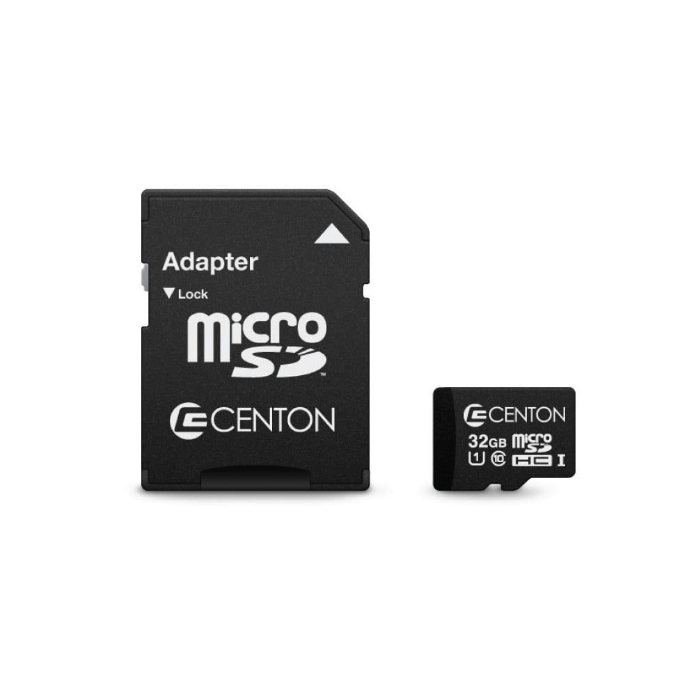 Centon microSDHC UHS Class 1/Class 10 Flash Memory Card, 32GB, S1-MSDHU1-32G MPN:S1-MSDHU1-32G