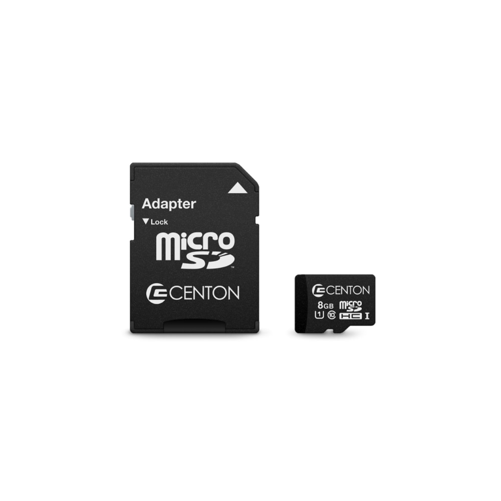 Centon microSD Memory Cards, 8GB, S1-MSDHU1-8G MPN:S1-MSDHU1-8G