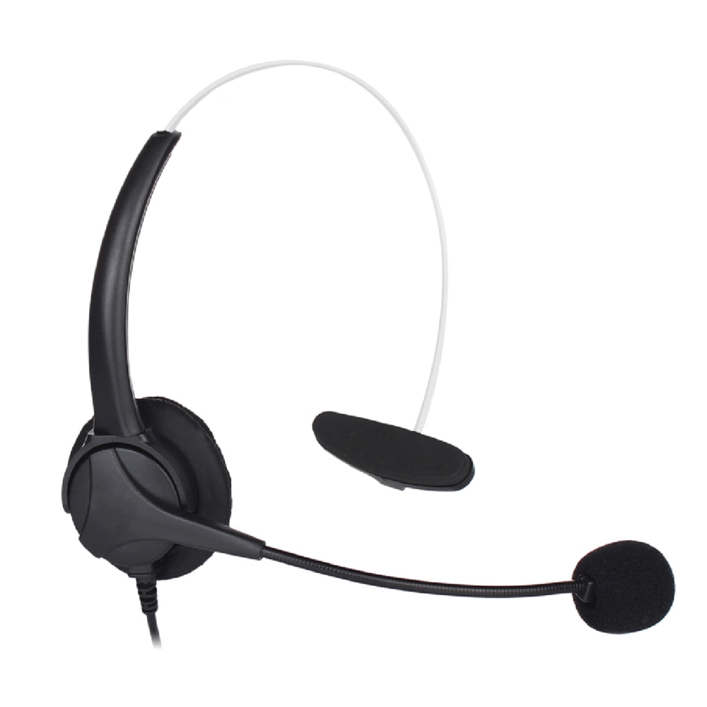 Centon On-Ear Monoaural Headset, Black, OB-ANK MPN:OB-ANK