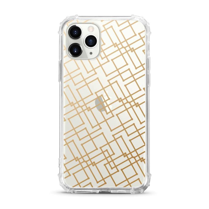 OTM Essentials Tough Edge Case For iPhone 11 Pro Max, Geo Gold, OP-AEP-Z120A MPN:OP-AEP-Z120A