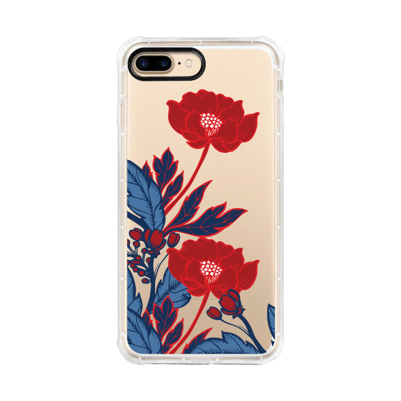 OTM Essentials Tough Edge Case For iPhone 7/8, Red Poppies, OP-QP-Z124A MPN:OP-QP-Z124A