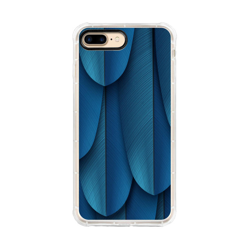 OTM Essentials Tough Edge Case For iPhone 7/8, Blue Feathers, OP-QP-Z134A MPN:OP-QP-Z134A