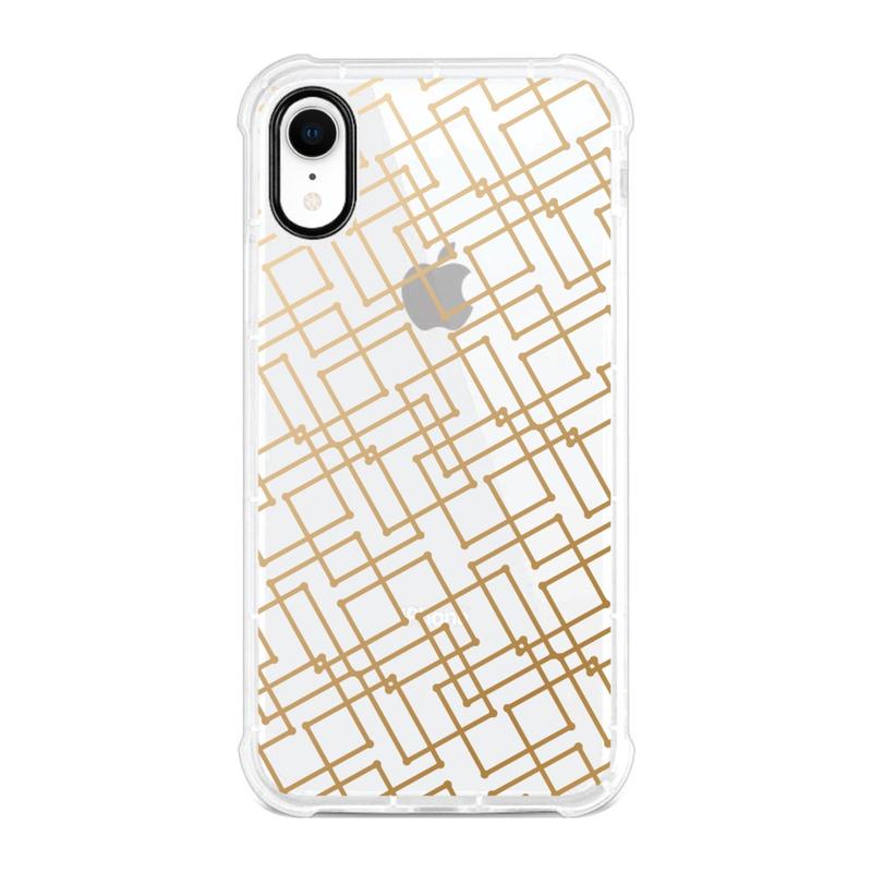 OTM Essentials Tough Edge Case For iPhone XR, Geo Gold, OP-YP-Z120A MPN:OP-YP-Z120A