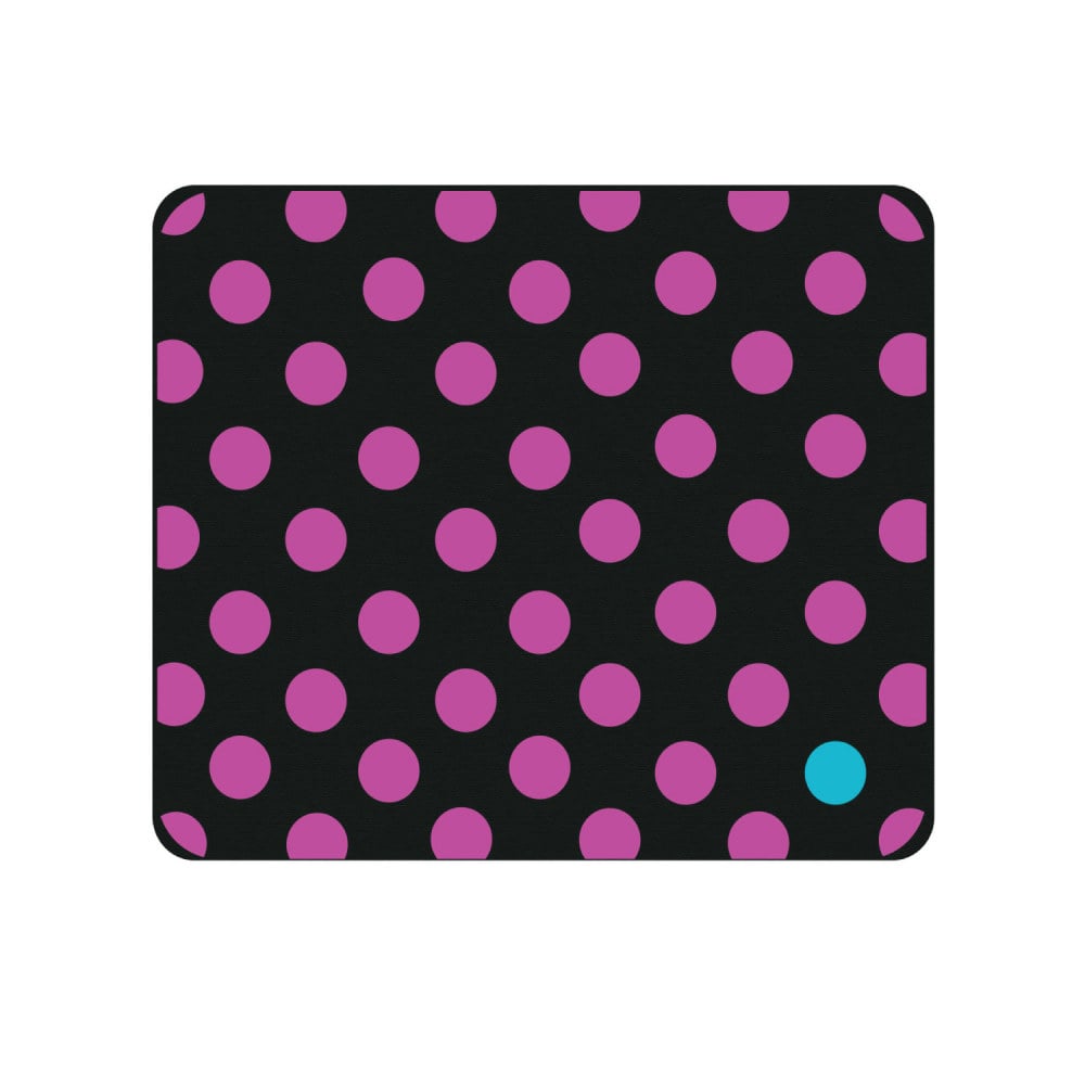 OTM Essentials Mouse Pad, Dotty Gone, 10in x 9.13in, Black, PV1BM-DOT-02 MPN:OP-MPV1BM-DOT-02