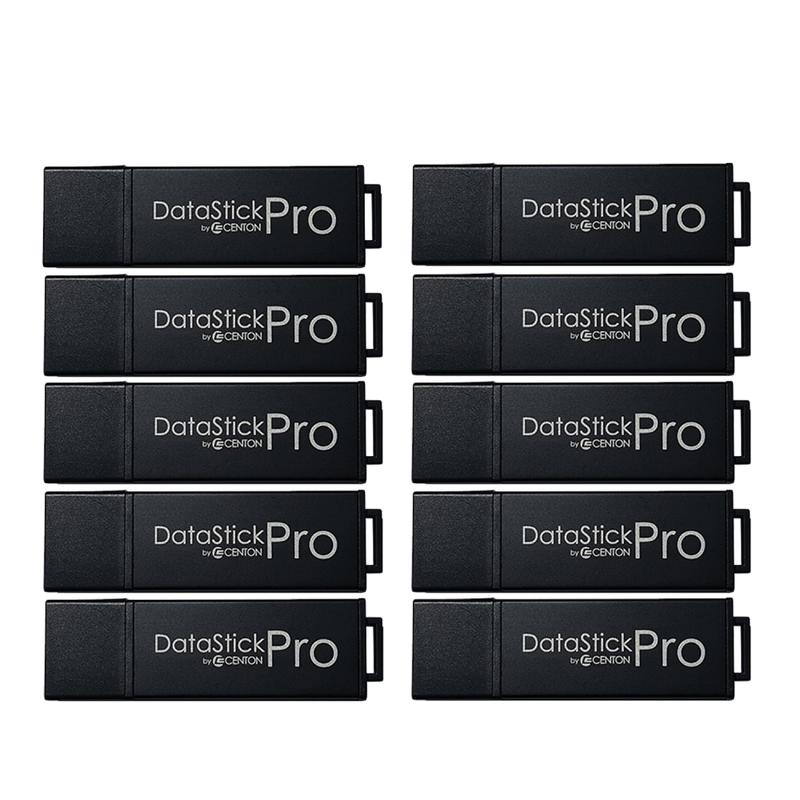 Centon MP ValuePack USB 3.0 Pro - USB flash drive - 128 GB - USB 3.0 - black (pack of 10) MPN:S1-U3P6-128G-10B
