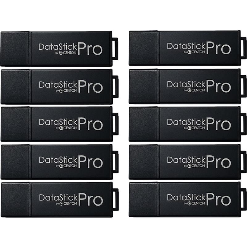 Centon MP USB 3.0 Flash Drives, 16GB, Black, Pack Of 10 Drives MPN:S1-U3P6-16G-10B