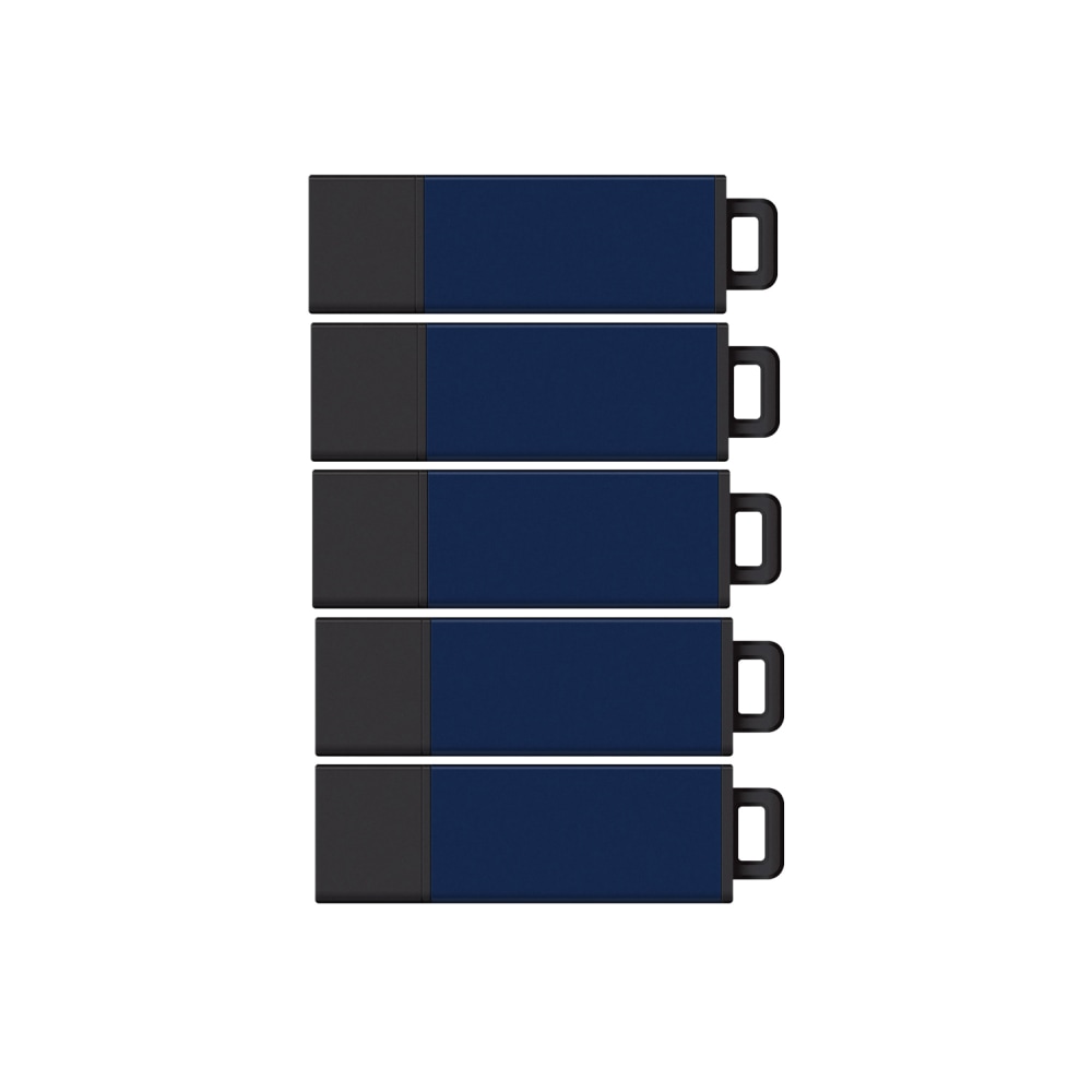 Centon DataStick Pro USB 3.0 Flash Drives, 16GB, Sport Blue, Pack Of 5 Flash Drives, S1-U3W2-16G-5B MPN:S1-U3W2-16G-5B