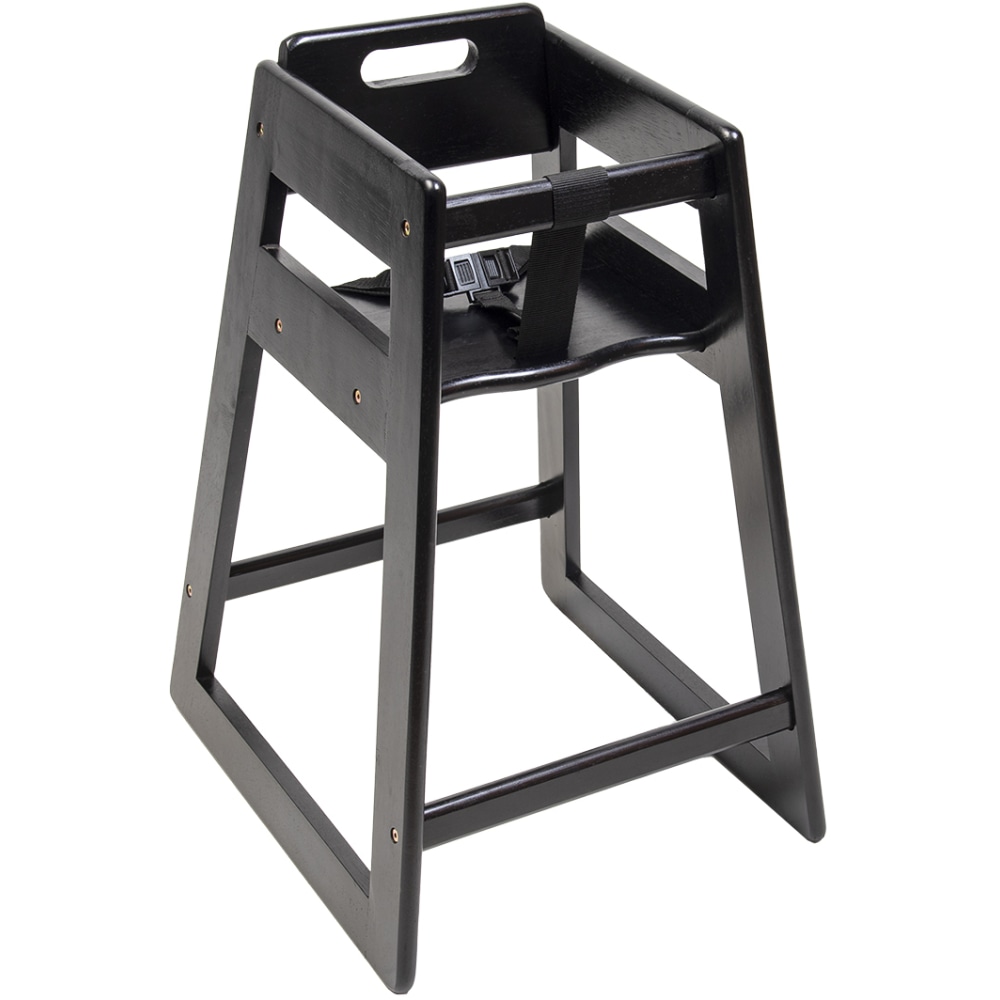 CSL Youngstar Deluxe Wood Highchair, Black, 900BL MPN:900BL
