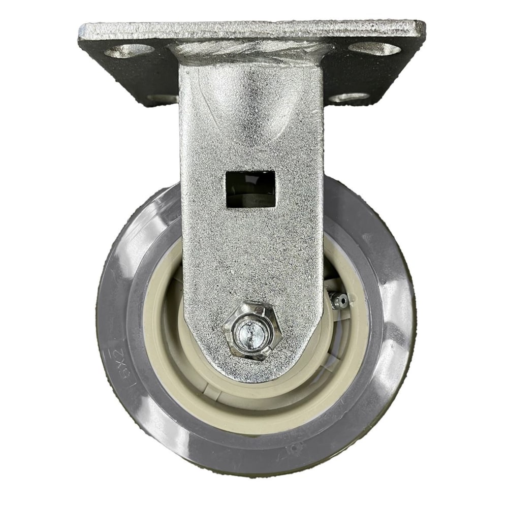 CSL Poly Casters, Swivel, 5in, Gray, Set Of 2 Casters MPN:P2000-40-5S