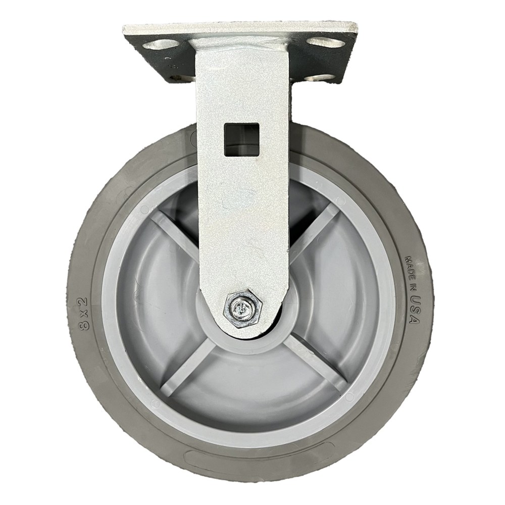 CSL Poly Caster, Rigid, 8in, Gray, 1 Caster MPN:P2000-50-8R
