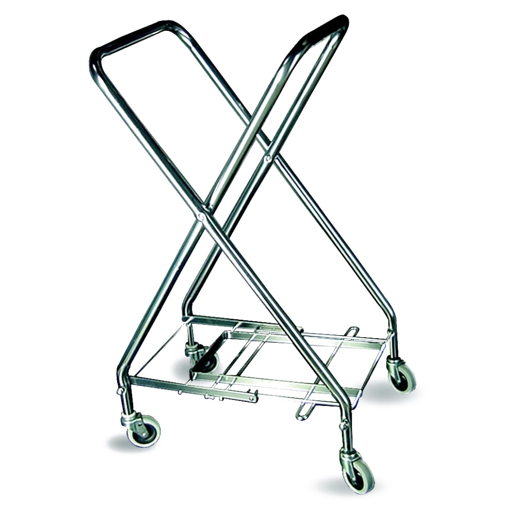 CSL Steel Hamper Stand, 36-1/2in x 17-1/4in, Zinc MPN:5061