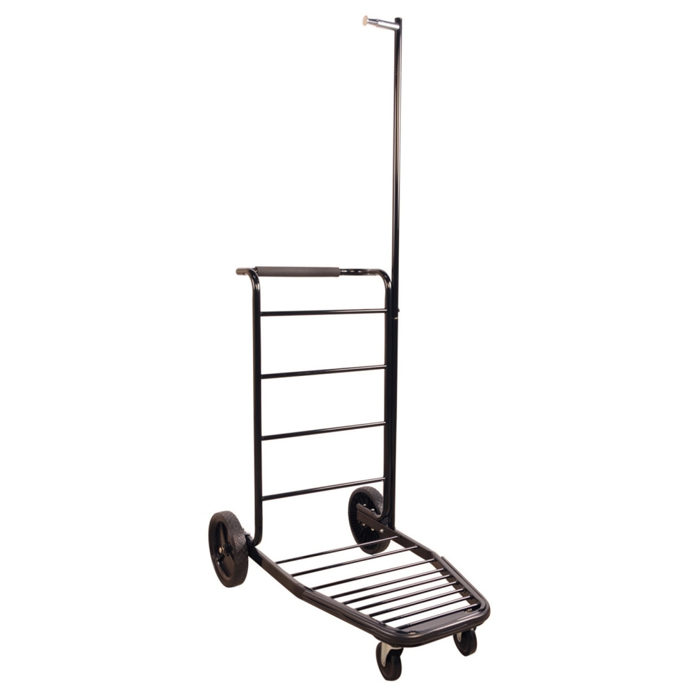 CSL Lug-A-Bout Compact Luggage Cart, 73inH x 23-1/2inW x 37-1/2inD, Black MPN:8300-LAB