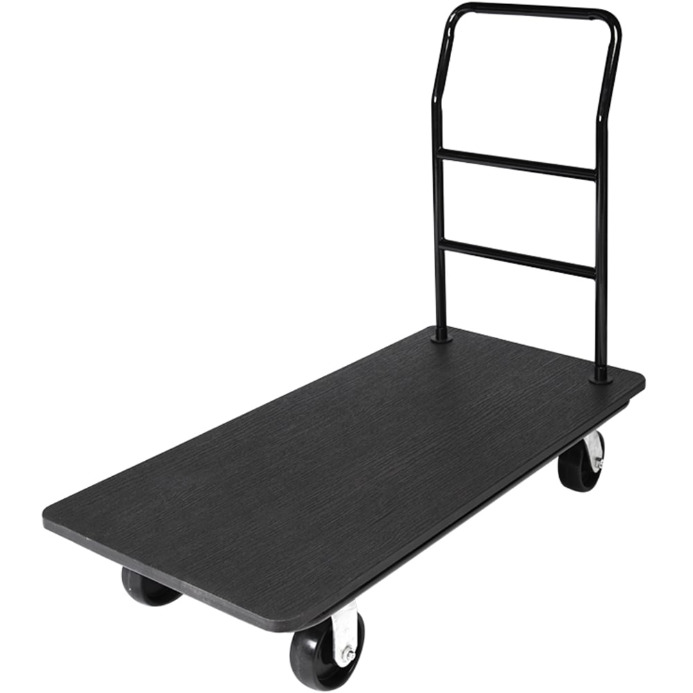 CSL Utility Luggage Cart, 37inH x 42inW x 22inD, Gray, 2100PLS090 MPN:2100PLS-090