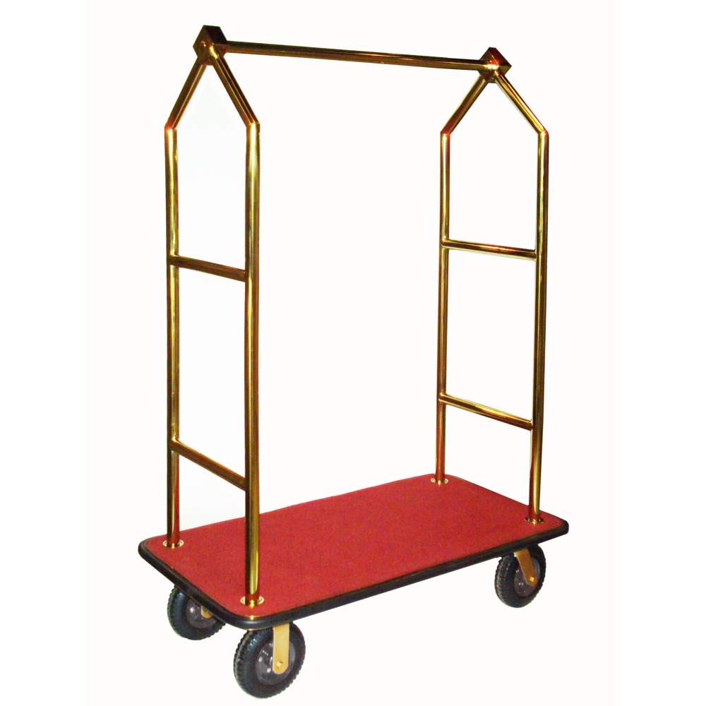CSL Uptown Series Luggage Cart, 72inH x 44inW x 24inD, Red MPN:2633BK-030-RED