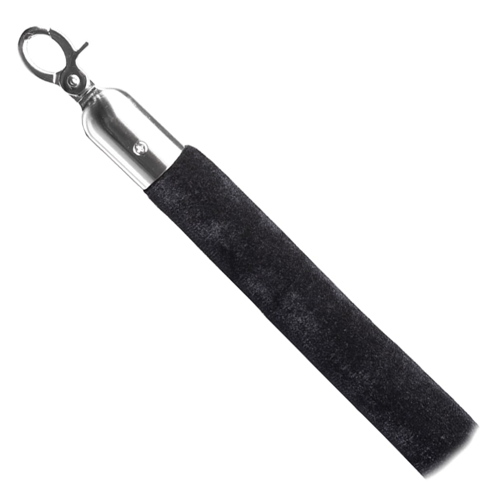 CSL Velour Stanchion Rope, 4inH x 4inW x 60inL, Black MPN:5727BLK