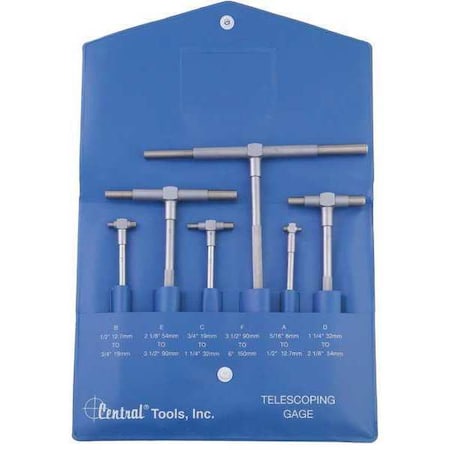 Telescoping Gage Set, 6 pcs. MPN:06554-00
