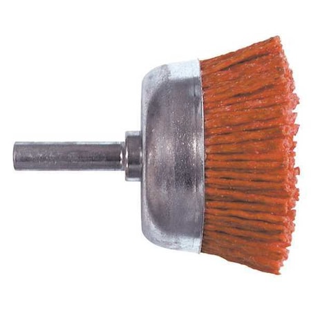 Cup Brush, Fine Nylon, 150 Grit, 2 in. MPN:77223