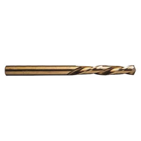 Left Hand Cobalt Jobber Drill Bit, 1/4in. MPN:74116