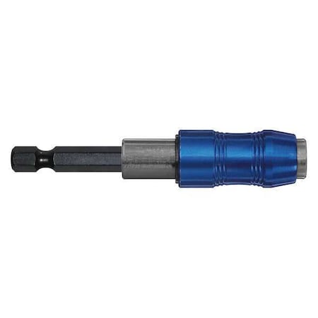 Quick Change Insert Bit Holder, 1/4x3 in. MPN:70535