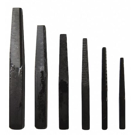 Square Flute Screw Extractor, 6 Pc Set MPN:73214