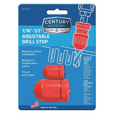 Drill Stop Collar, 1.5 in L MPN:73513