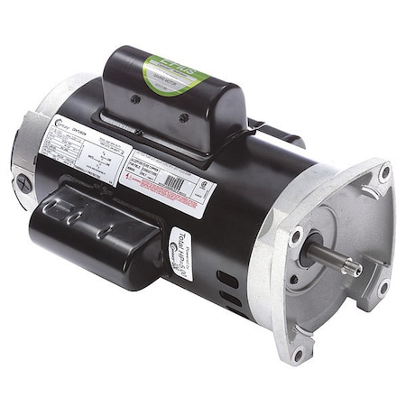 Pool Pump Motor, Permanent Split Capacitor, 5 HP, 56Y Frame, 3, 450 Nameplate RPM MPN:B1000