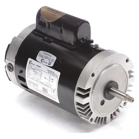 Pool Pump Motor, Permanent Split Capacitor, 2 HP, 56J Frame, 3, 450 Nameplate RPM MPN:B130