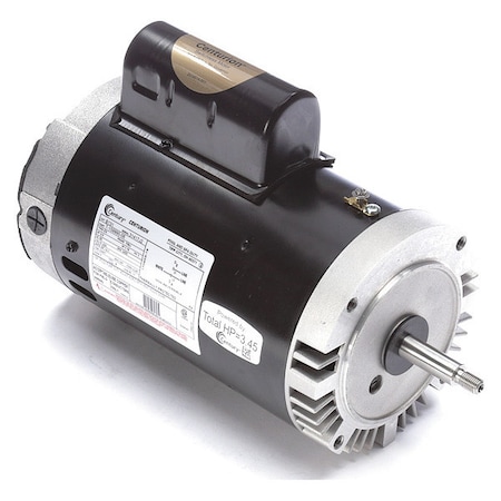 Pool Pump Motor, Permanent Split Capacitor, 3 HP, 56J Frame, 3, 450 Nameplate RPM MPN:B131