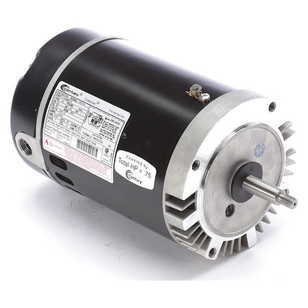 Pool Pump Motor, Permanent Split Capacitor, 3/4 HP, 56J Frame, 3, 450 Nameplate RPM MPN:B227SE
