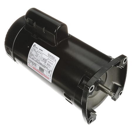 Pool Pump Motor, Permanent Split Capacitor, 1 1/2 HP, 56Y Frame, 3, 450 Nameplate RPM MPN:B2858