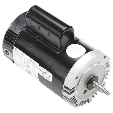 Pool Pump Motor, Permanent Split Capacitor, 1, 1/10 HP, 56J Frame, 3, 450/1, 725 Nameplate RPM MPN:B2975