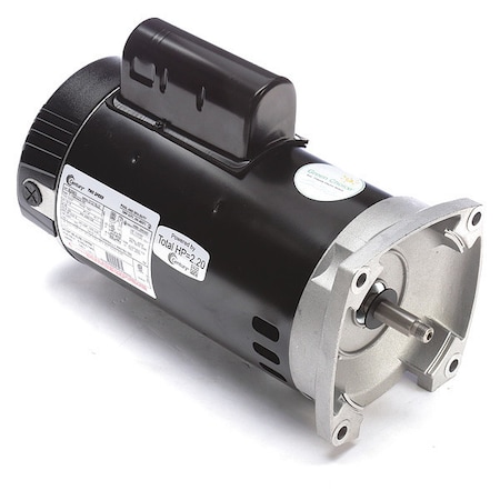 Pool Pump Motor, Capacitor-Start/Run, 1 1/2, 1/6 HP, 56Y Frame, 3, 450/1, 725 Nameplate RPM MPN:B2983