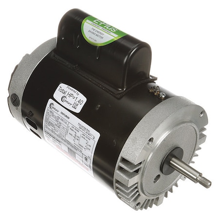 Pool Pump Motor, Permanent Split Capacitor, 1 HP, 56J Frame, 3, 450 Nameplate RPM MPN:B654