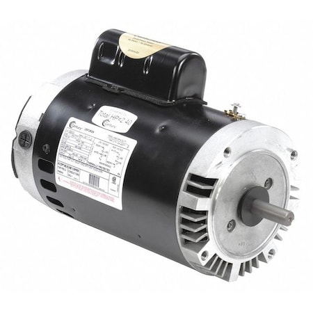 Pool Pump Motor, Permanent Split Capacitor, 2 HP, 56C Frame, 3, 450 Nameplate RPM MPN:B835