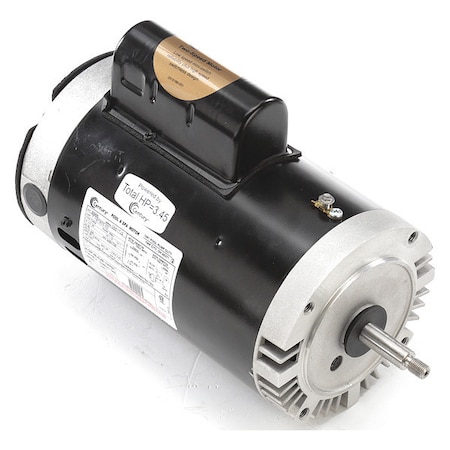 Pool Pump Motor, Permanent Split Capacitor, 1/3, 3 HP, 56J Frame, 3, 450/1, 725 Nameplate RPM MPN:B966