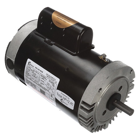 Pool Pump Motor, Permanent Split Capacitor, 1/4, 2 HP, 56C Frame, 3, 450/1, 725 Nameplate RPM MPN:B978