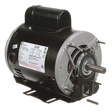 Capacitor-Start Belt Drive Motor, 1/2 HP, 56 Frame, 115/208-230V AC Voltage, 1, 725 Nameplate RPM MPN:C412V2