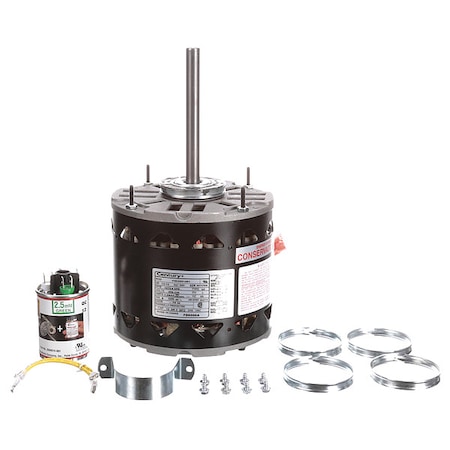 Motor, PSC, 1/2 HP, 1075, 208-230V, 48Y, Open MPN:FD6000A