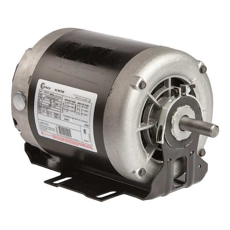 3-Phase Belt Drive Motor, 1/3 HP, 56 Frame, 200-230/460V AC Voltage, 1, 725 Nameplate RPM MPN:H262V2