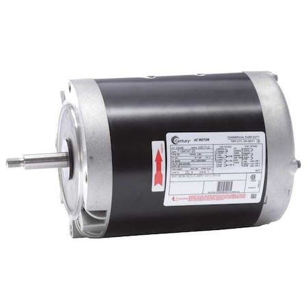 3-Phase General Purpose Pump Motor, 3/4 HP, 56J Frame, 208-230/460V AC Voltage MPN:H446