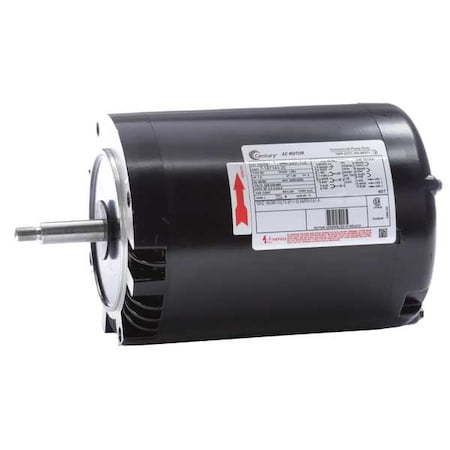 3-Phase General Purpose Pump Motor, 1 HP, 56J Frame, 208-230/460V AC Voltage MPN:H506