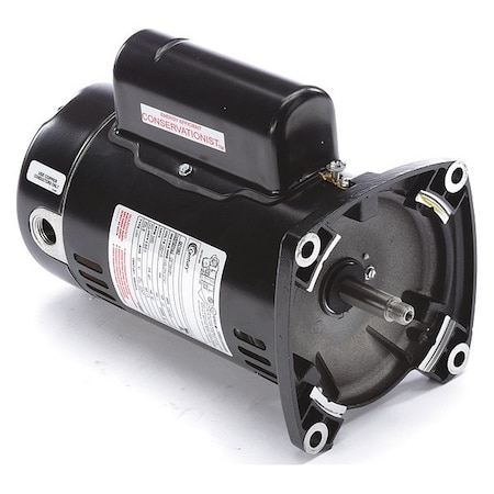 Pool Pump Motor, Capacitor-Start/Run, 1/2 HP, 48Y Frame, 3, 450 Nameplate RPM MPN:QC1052