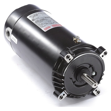 Pool Pump Motor, Capacitor-Start, 1 HP, 56C Frame, 3, 450 Nameplate RPM MPN:SK1102
