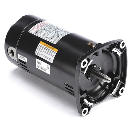 Pool Pump Motor, Capacitor-Start/Run, 1/2 HP, 48Y Frame, 3, 450 Nameplate RPM MPN:SQ1052