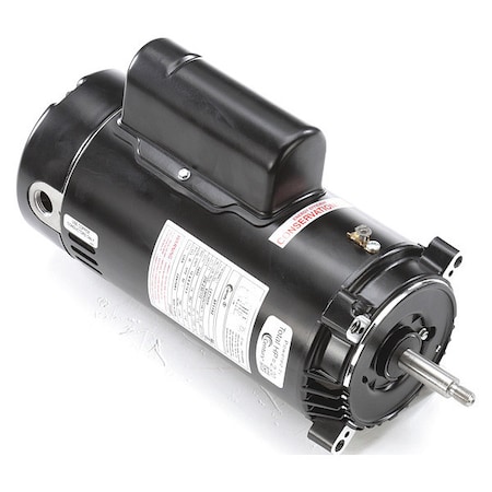 Pool Pump Motor, Capacitor-Start/Run, 1 1/2 HP, 56J Frame, 3, 450 Nameplate RPM MPN:ST1152