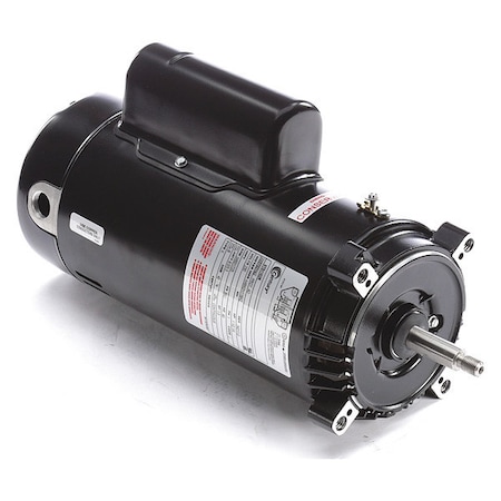 Pool Pump Motor, Capacitor-Start/Run, 1 1/2, 1/4 HP, 56J Frame, 3, 450/1, 725 Nameplate RPM MPN:STS1152R