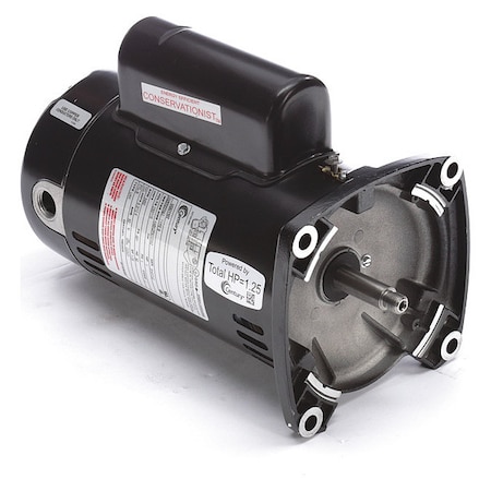 Pool Pump Motor, Capacitor-Start/Run, 1 HP, 48Y Frame, 3, 450 Nameplate RPM MPN:UQC1102